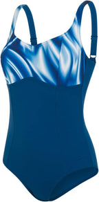 Дамски цял бански Speedo ContourLustre Printed