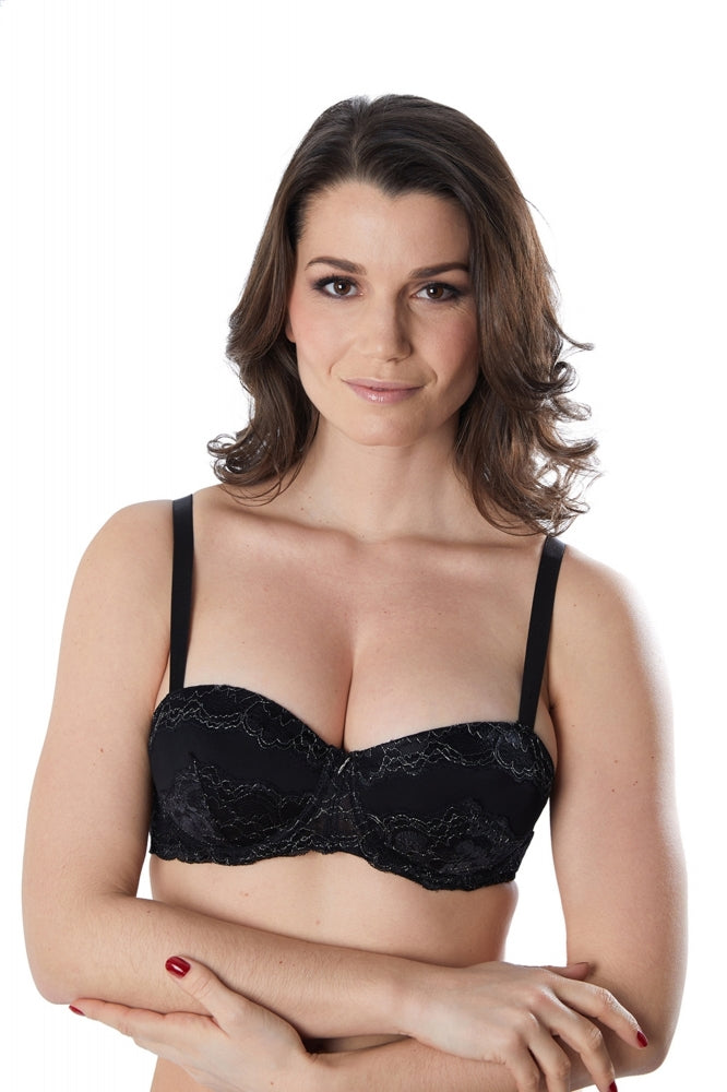 Women's underwired bra Infinity Diamant Noir