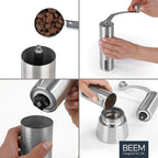 Ръчна кафемелачка BEEM GRIND-2-GO с керамичен механизъм