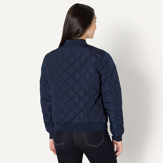 Women's bomber jacket, dark blue 