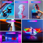 Комплект 2 RGB LED осветителни пръчки LUXCEO P400 с трипод