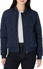 Women's bomber jacket, dark blue 