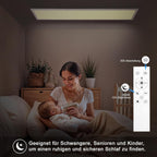 LED Панел за таван 100x25 см 30W димируем с дистанционно управление
