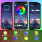 GreenSun LED аквариумно осветление 78 см RGB с APP управление, IP68 водоустойчиво