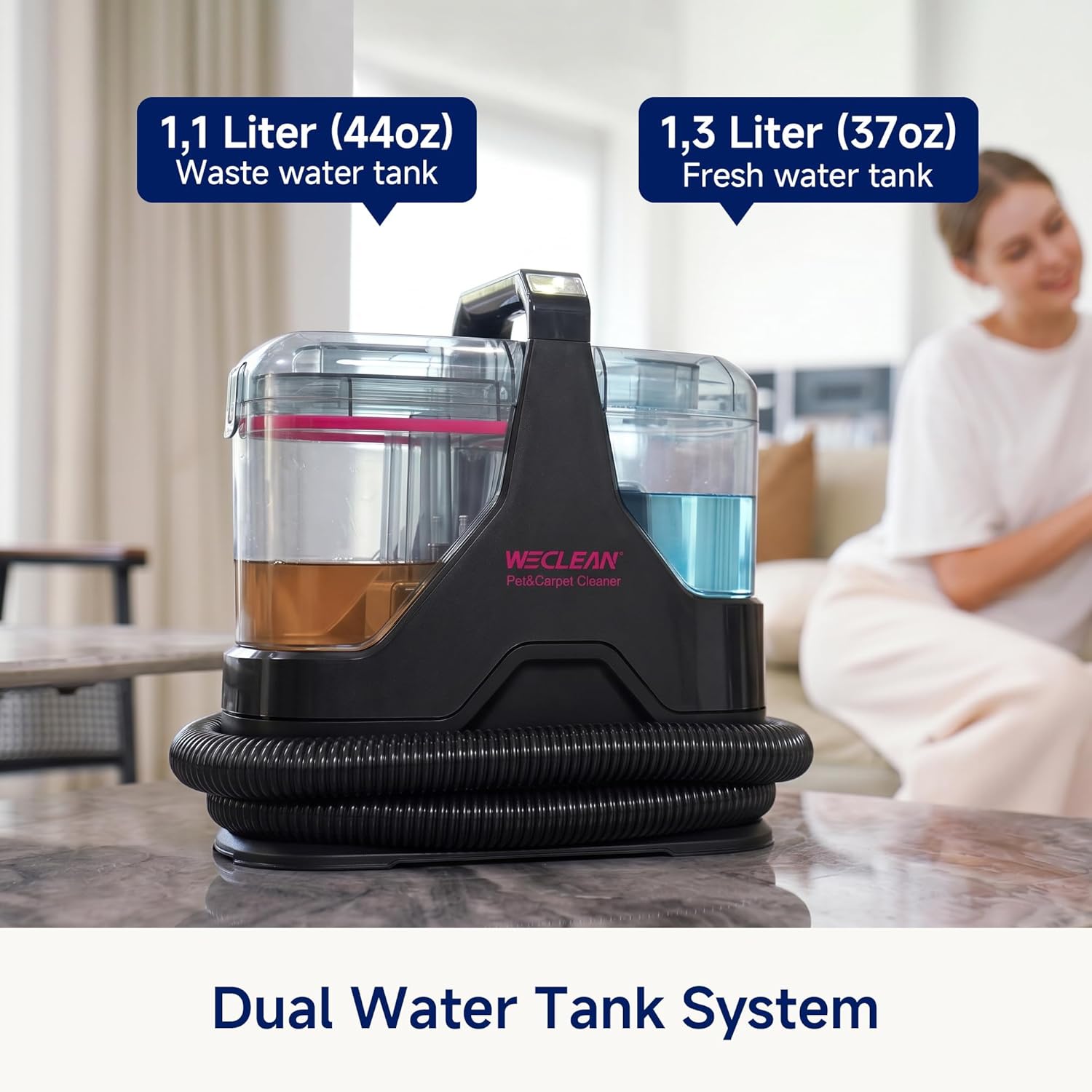 Екстрактор за пране WECLEAN C3 600W – Прахосмукачка за тапицерии и килими
