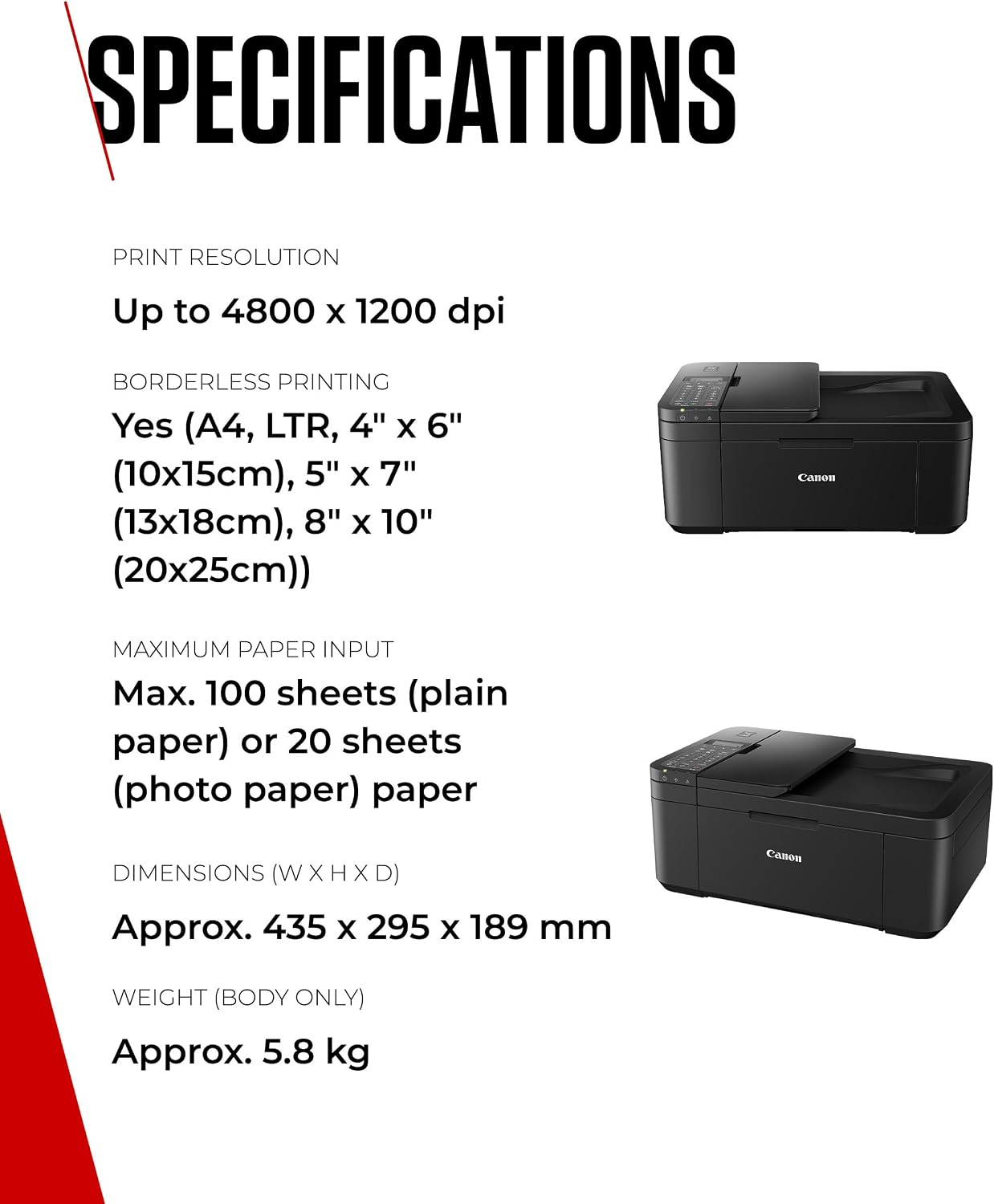 Canon PIXMA TR4750i с Wi-Fi, принтер, скенер и копир, автоматичен двустранен печат