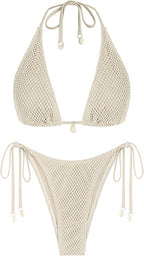 Zaful Embossed Two-Piece Swimsuit Summer 2025, Green