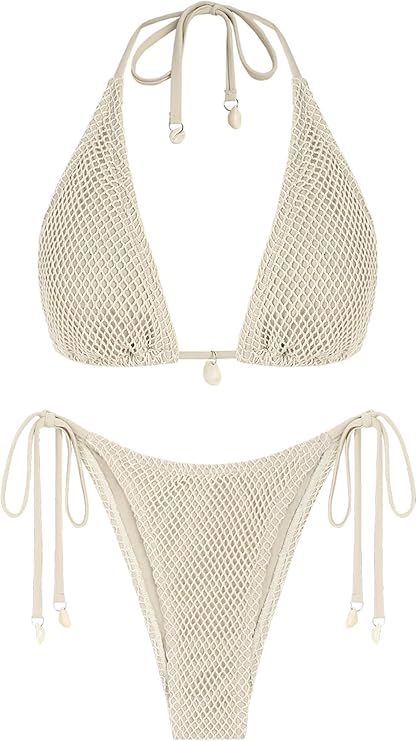 Zaful Embossed Two-Piece Swimsuit Summer 2025, Green