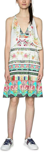 Desigual Дамска лятна къса рокля, разноцветна