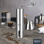Ръчна кафемелачка BEEM GRIND-2-GO с керамичен механизъм