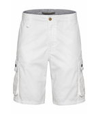 Men's Bugatti shorts, white