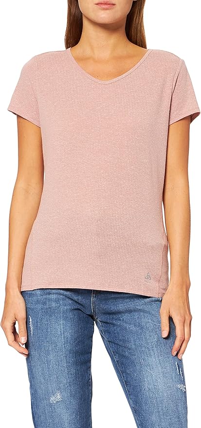 Odlo Linencool women's sports t-shirt, rose ash