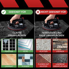 Вакуумна вендуза за стъкло Ninja DIY – професионален повдигач за гладки повърхности