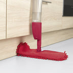 CLEANmaxx Двустранно движещ се моп-спрей за мокро и сухо почистване, червен