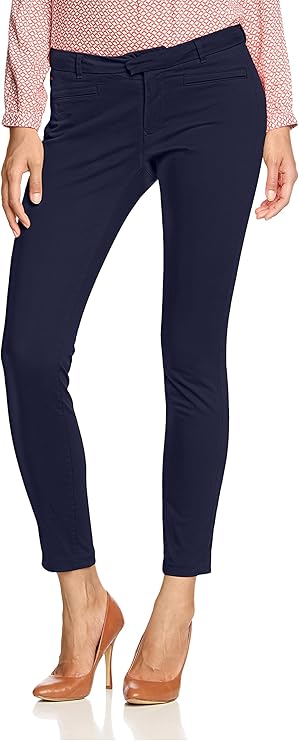 Women's trousers Tommy Hilfiger Jeans Sienna, navy blue