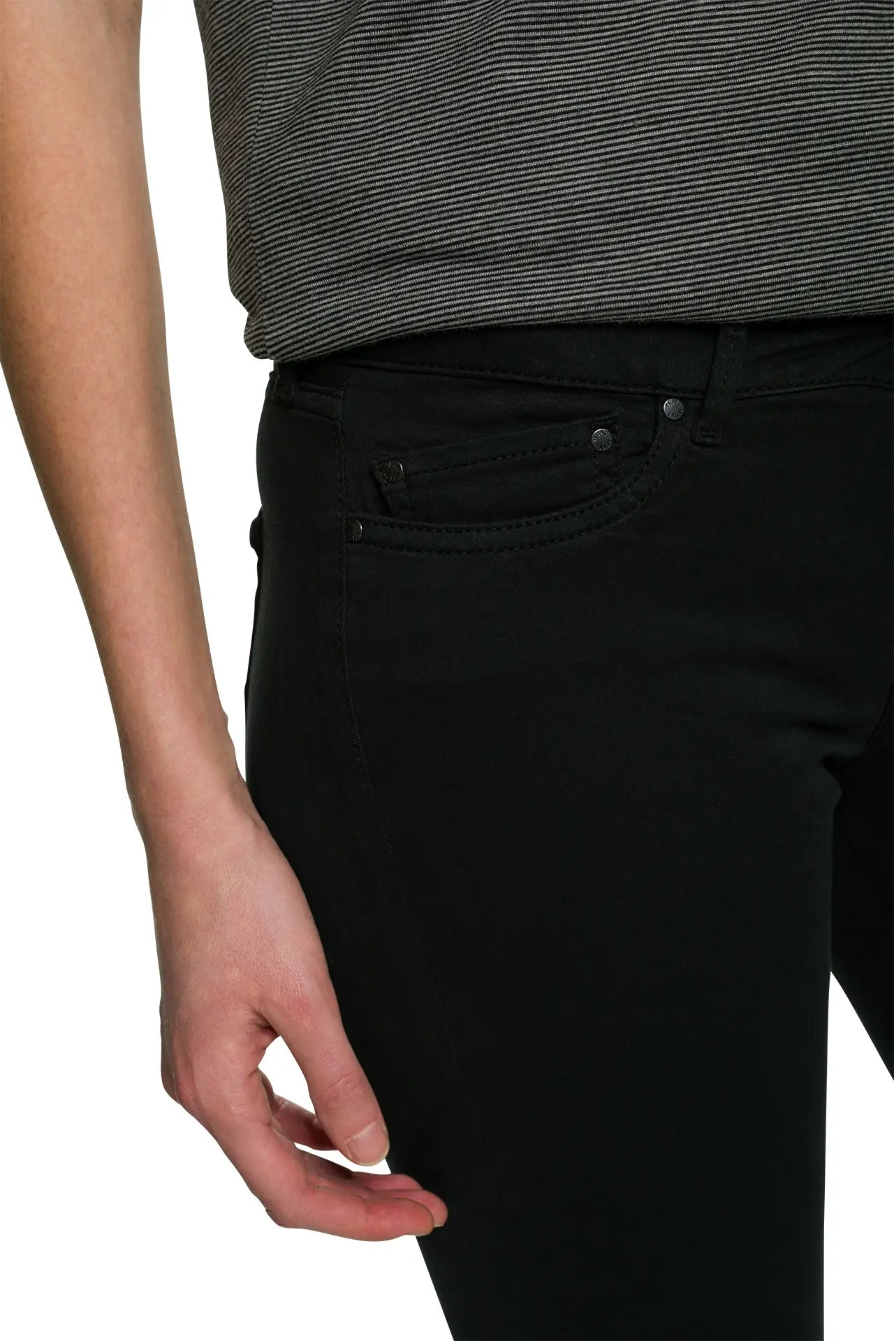 Pepe Jeans Women's skinny elastic jeans, black