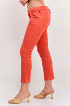 Дамски дънки в коралов цвят Tommy Hilfiger Denim