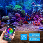 GreenSun LED аквариумно осветление 78 см RGB с APP управление, IP68 водоустойчиво