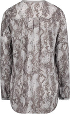 Cartoon Women's Elegant Loose Blouse with Print