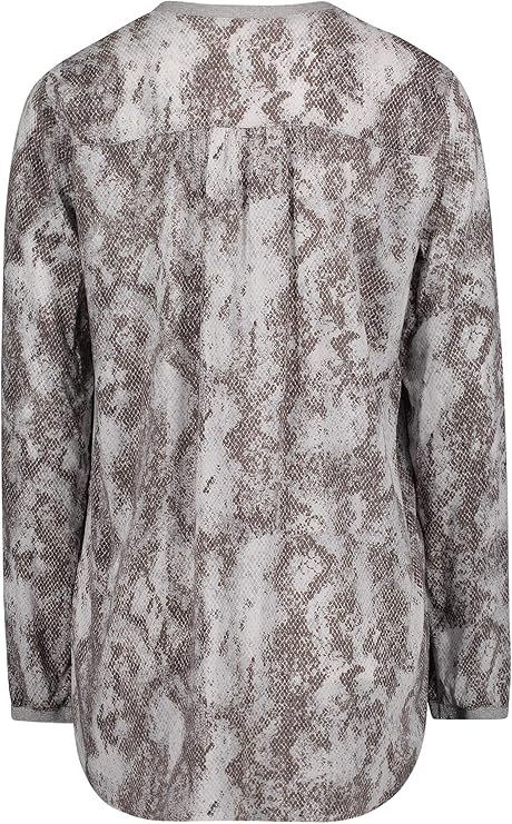 Cartoon Women's Elegant Loose Blouse with Print