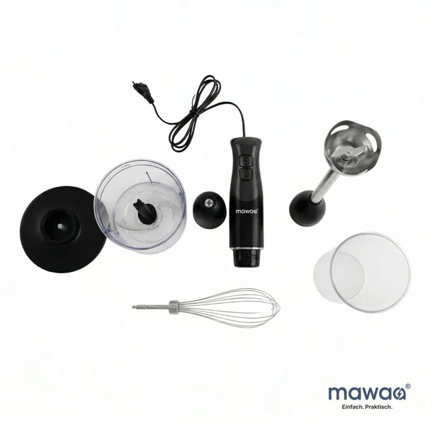 mawaa® Многофункционален ръчен пасатор, 250 W