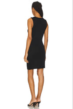 Taifun Women's short straight dress, black