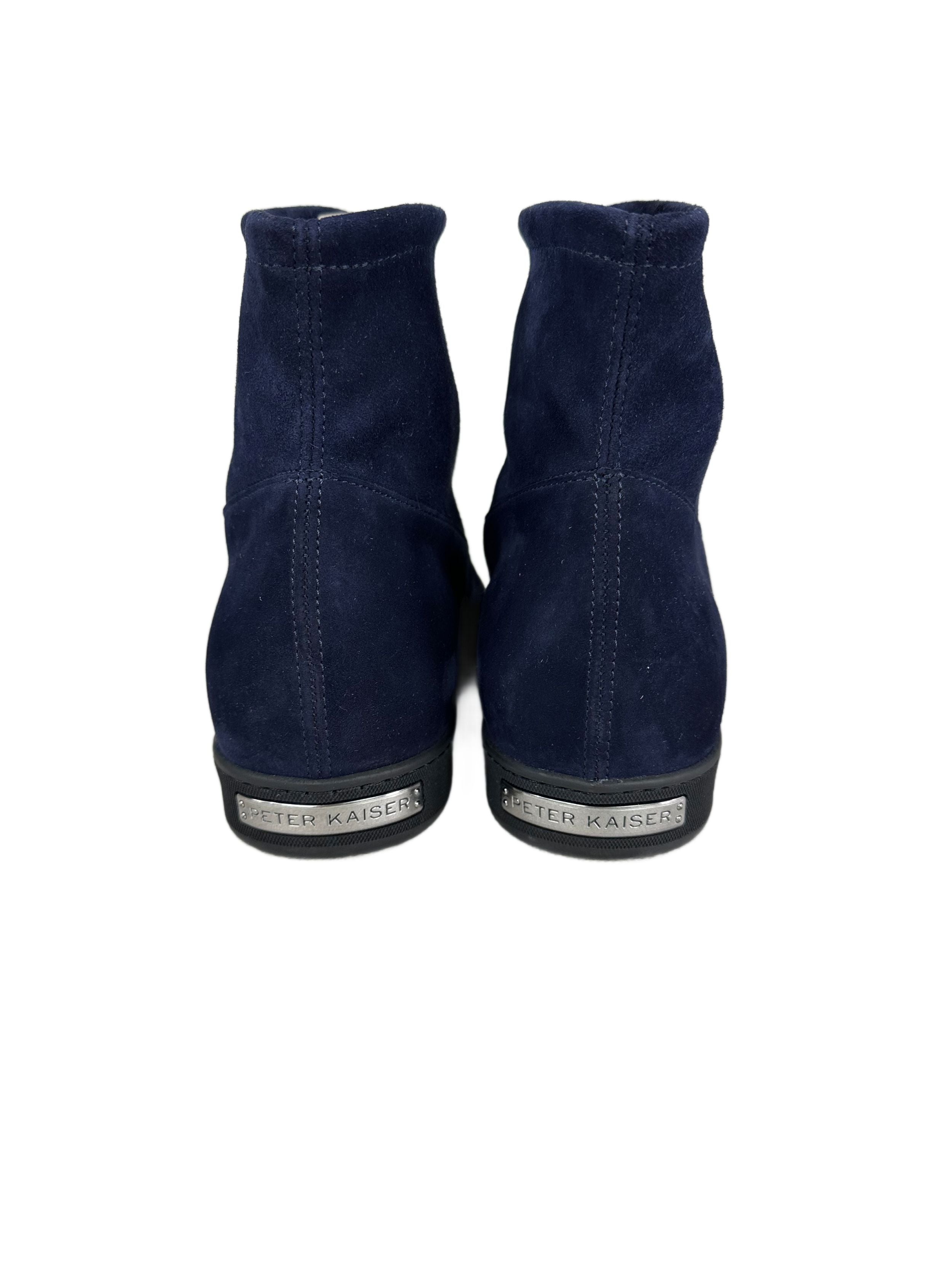Women's suede boots PETER KAISER 'Doralis', dark blue