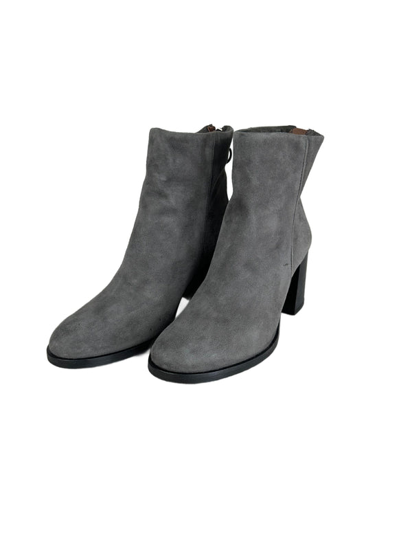 Women's suede boots MJUS, gray
