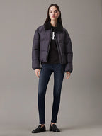 Дънки Calvin Klein – Mid Rise Super Skinny Jeans, черни