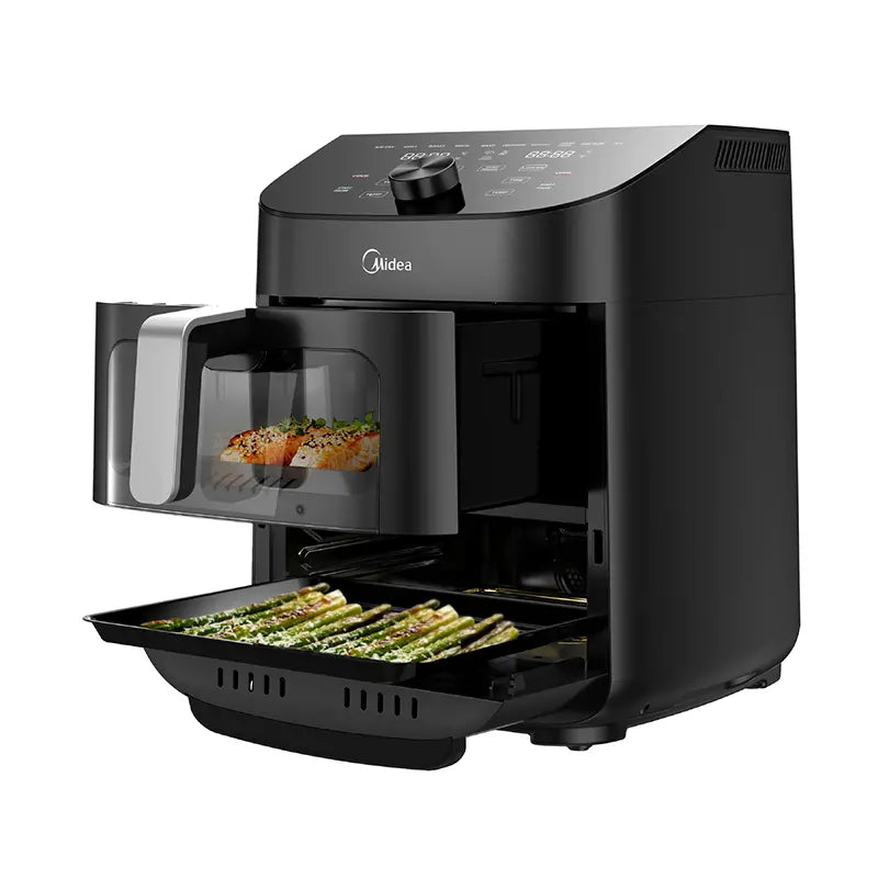 Еър Фрайър с две зони за готвене 2 в 1 Midea MAD1100DADK, 11L