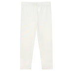 Set of 5 children's elastic cotton leggings 