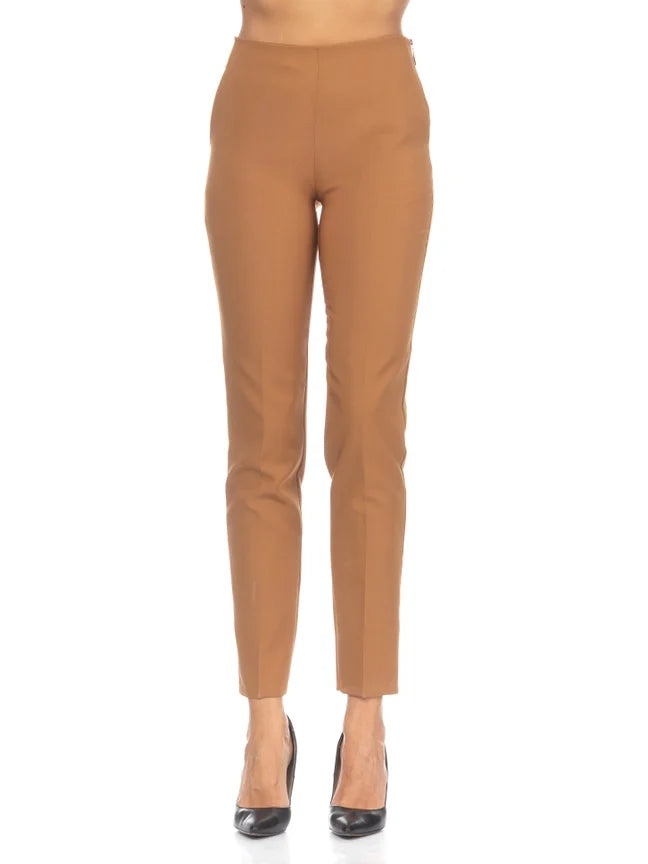 Classic women's trousers TANTRA, brown
