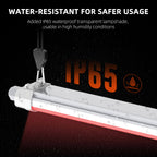 Комплект Spider Farmer GlowR80 80W LED лампи за растения 660nm 98 см