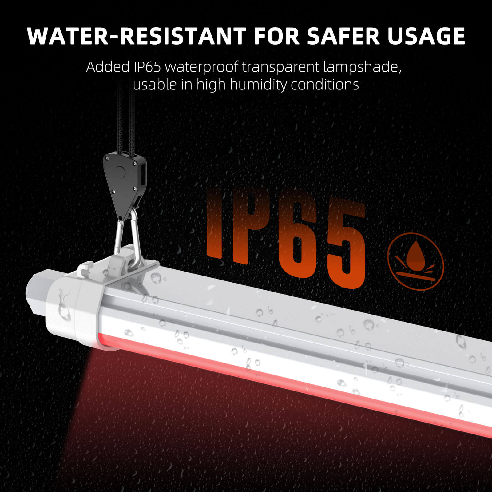 Комплект Spider Farmer GlowR80 80W LED лампи за растения 660nm 98 см