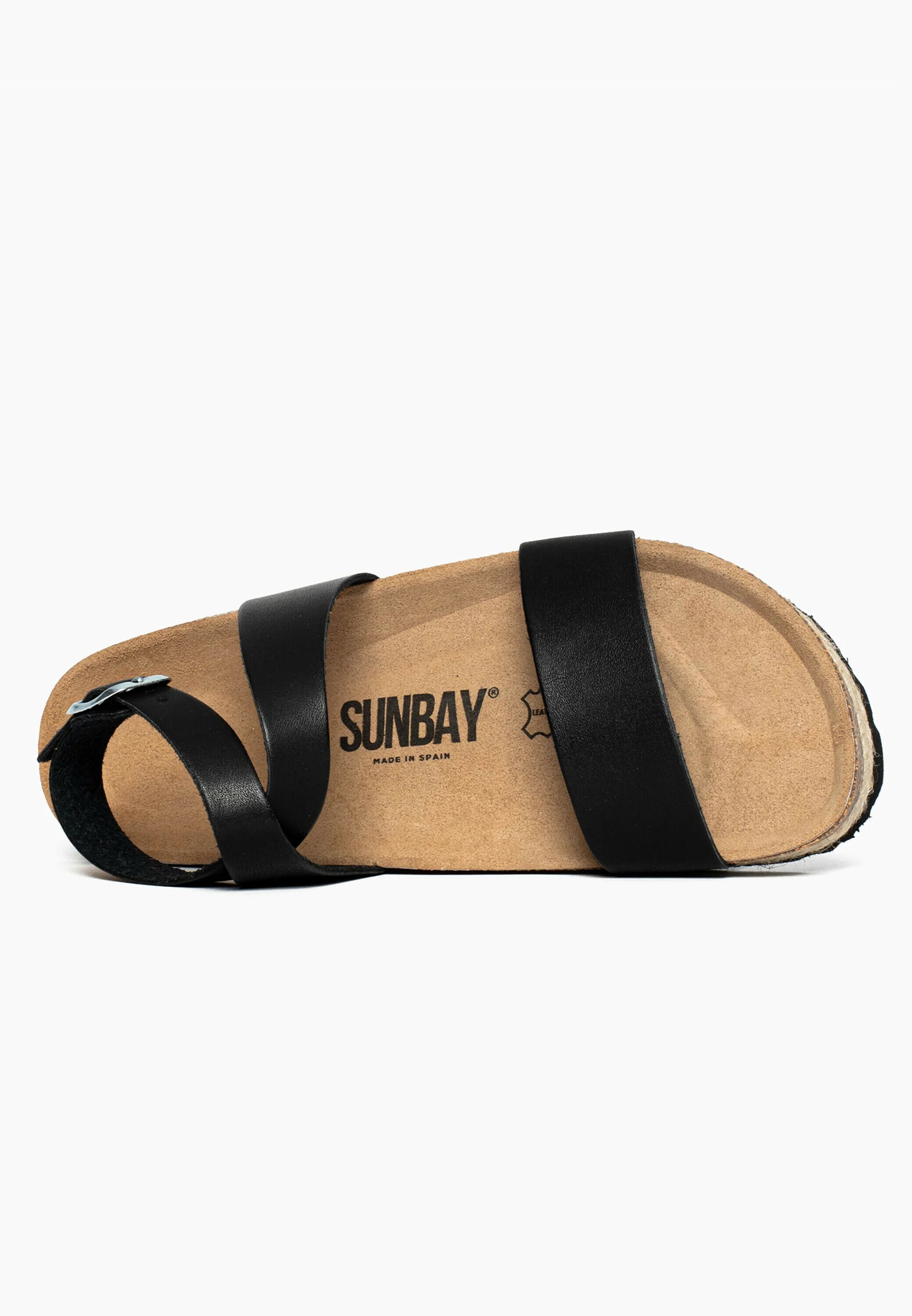 Дамски черни сандали SUNBAY