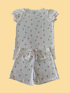 Children's cotton pajamas for girls, pink 