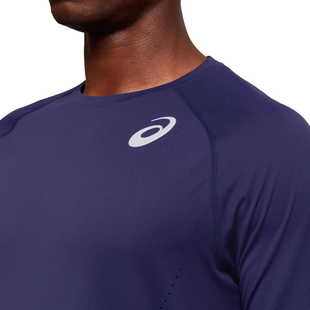 Asics Мъжка спортна тениска, тъмно синя