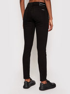 Дамски дънки Calvin Klein Jeans 7/8 – Slim Fit, Черни