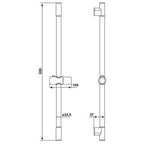 Душ релса Cornat TECB3440 60 x 10,9 x 5,7, ?
ром