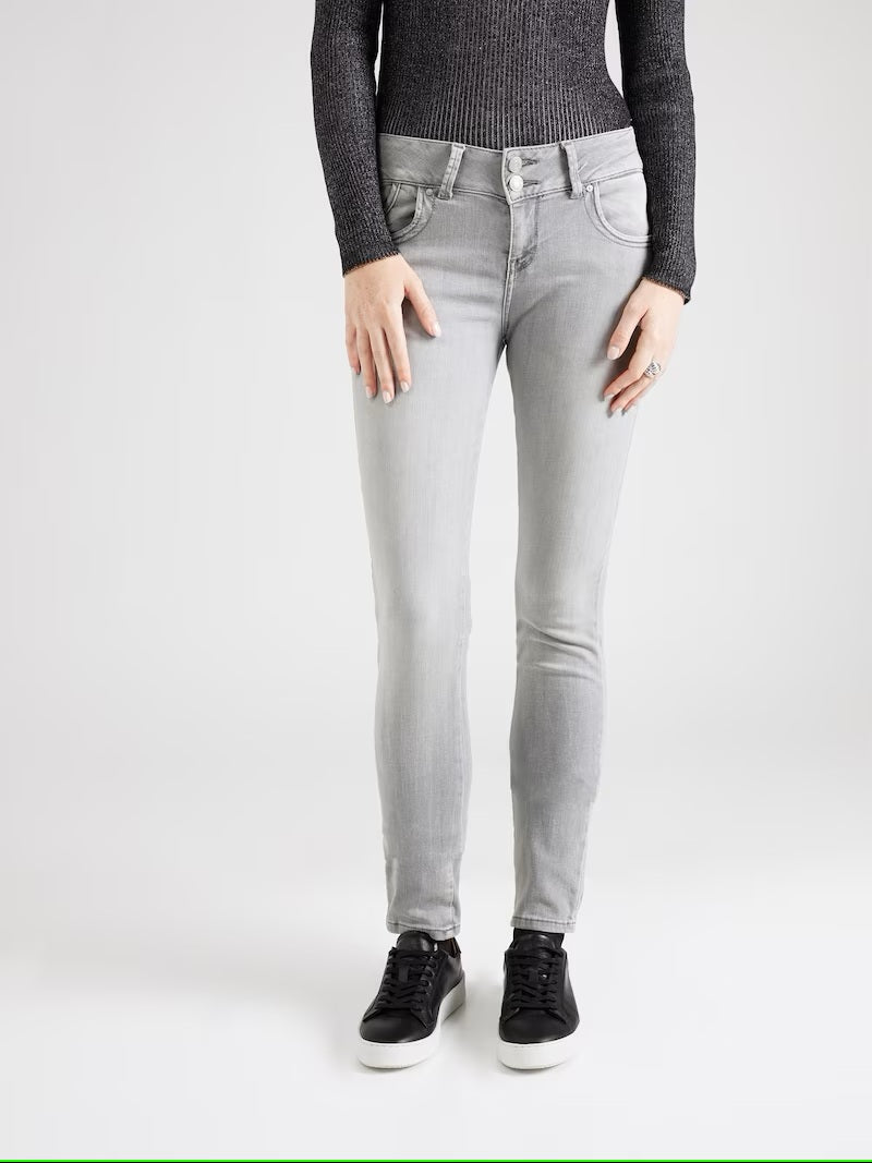 Дамски дънки LTB Julita X Skinny Fit, светло сиви