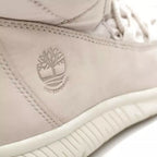 Дамски ботуши от естествена кожа Timberland Boltero, светлосиви