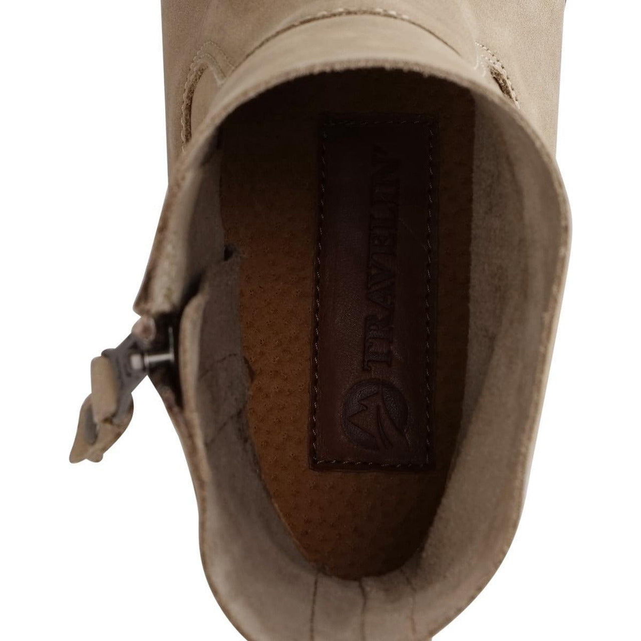Дамски кожени боти Travelin' Marseille Nubuck, кафяви