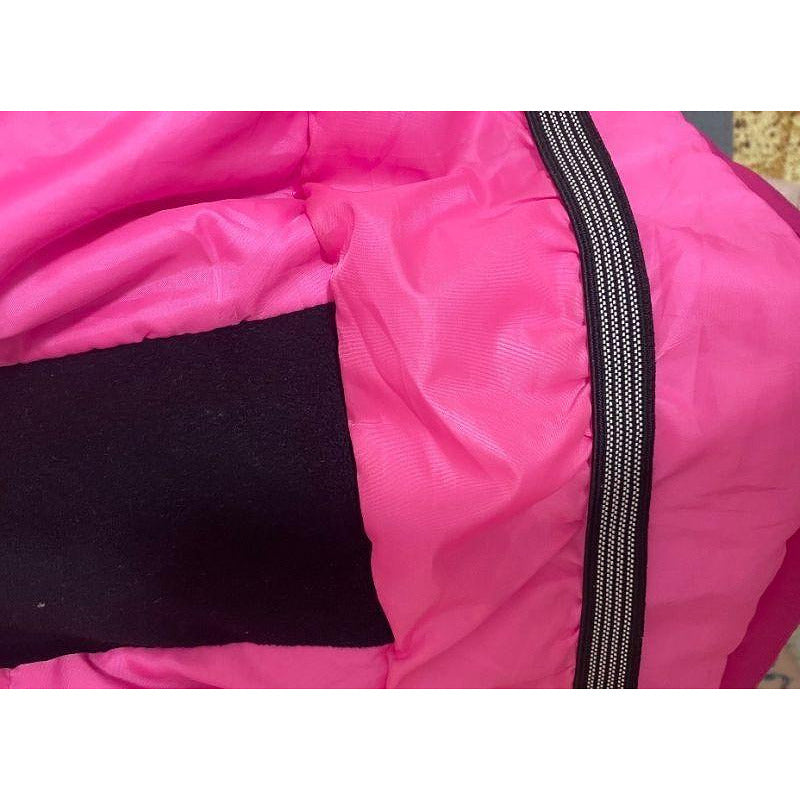 Детско ски/сноуборд яке ACTIVE TOUCH KIDS, розово с разноцветни детайли