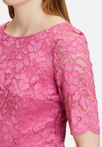 Women's handmade evening dress Vera Mont, pink