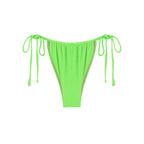 Zaful Textured Tie-Dye Swimsuit Top, Signal Green