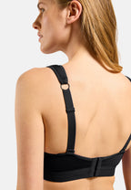 Дамски спортен сутиен с подплънки ODLO High support, черен