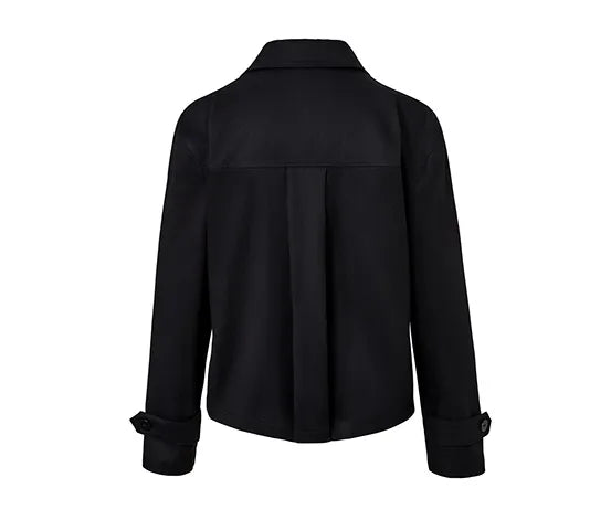 Ежедневна дамска риза, черна, 42