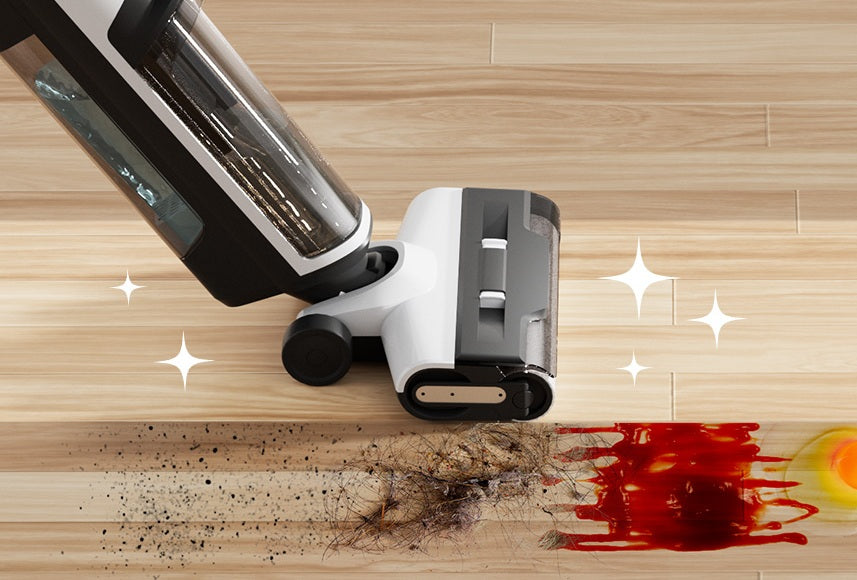 Безжична прахосмукачка за сухо и мокро почистване Cleanwise BVC-T8 с функция за измиване