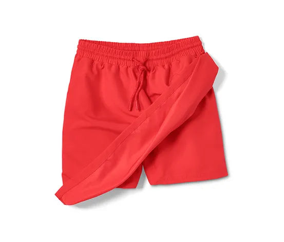 Функционална пола за момиче с интегриран панталон, червена, 170/176