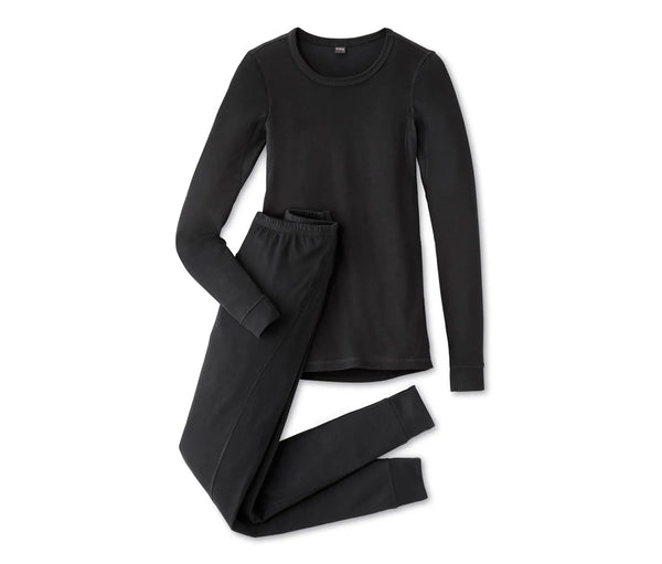 Функционално дамско термо бельо, черно